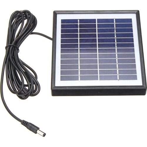 5W 12V Mini Solar Panel Cell Charger Polycrystalline Portable DIY Battery Cell Charger Module for Phones Outdoors