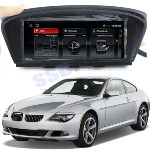 Car Android Internet Multimedia Navi For BMW 6 E63 E64 S85 M6 630 645 650 CCC CIC iDrive NTG GPS Audio CarPlay 360 Bird View