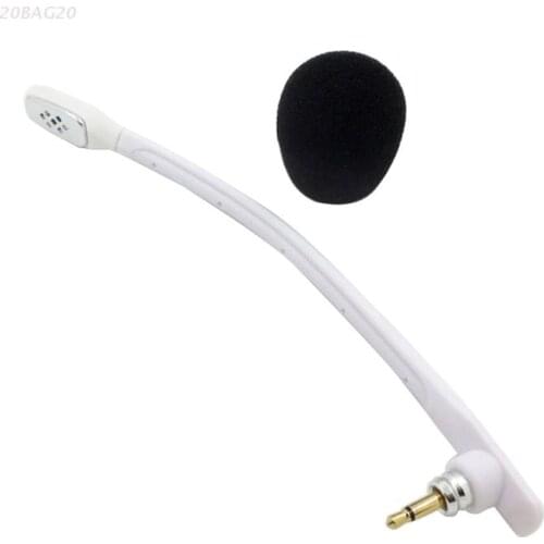 White Microphone Head as Standby Parts for -Logitech A40 Gaming Headset