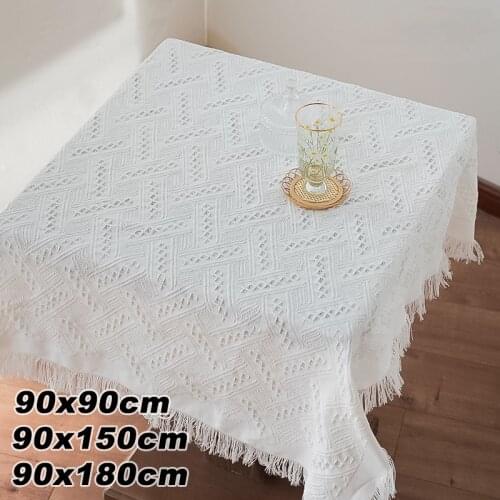 White Background Table Cloth Ornaments Home Decorations Photography Tablecloth Blanket Photo Props