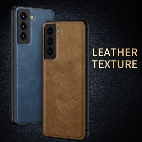 Luxury Carmera Len Protection Car Magnetic Shockproof Leather Mobile Phone Case For Samsung S21 Plus Ultra Cellphone Funda Coque
