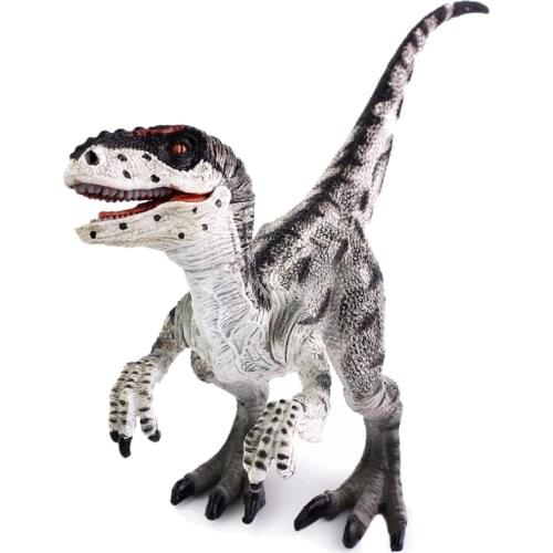 Jurassic Velociraptor Dinosaur Action&Toy Figures Animal Model Collection Learning&Educational Kids Birthday Boy Gift
