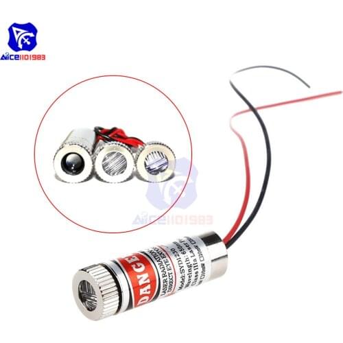 Diymore SYD1230 650nm 5mW Red Dot/Line/Cross Shape Industrial Laser Module
