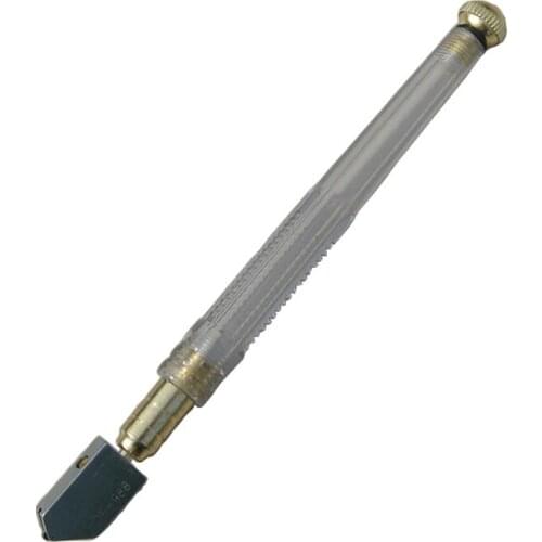 Glass Cutter Tool Heavy Duty 3-8mm Tile Glass Cutter Carbide Tip Glass Cutter Straight Cutting Tools for Tiles Mirror