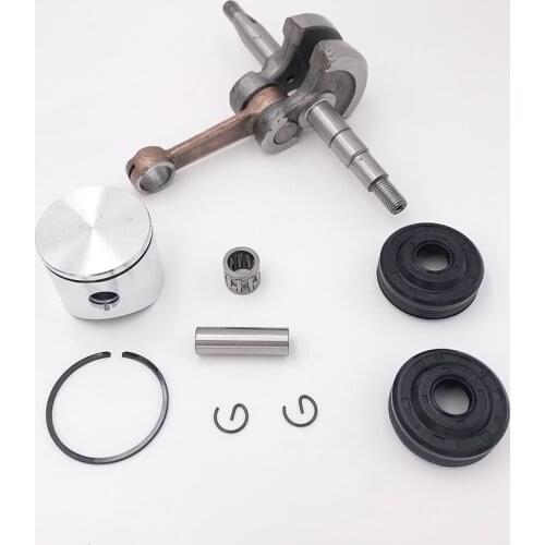 38mm Piston Crankshaft Crank Bearing Oil Seals Kit For HUSQVARNA 136 137 141 142 Chain Saw Chainsaw Engine Motor Parts 530029794