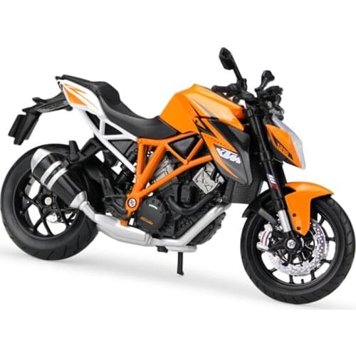 Maisto 1:12 KTM 1290 Super Duke R Orange Die Cast Vehicles Collectible Hobbies Motorcycle Model Toys Kids Gifts