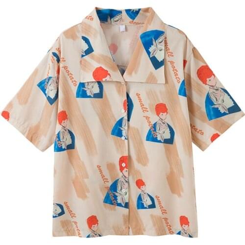 Женские летние рубашки PERHAPS U China At AliExpress