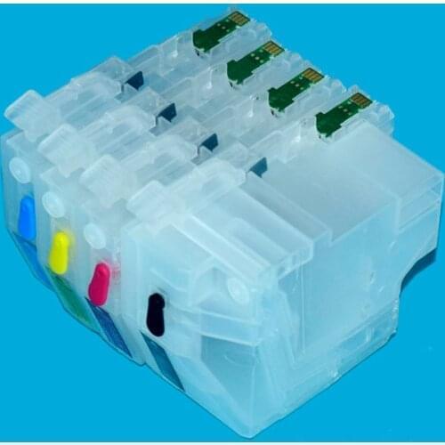 LC3717 LC3719 XL Empty refillable Ink Cartridge For Brother MFC-J2330DW J3930DW Printers
