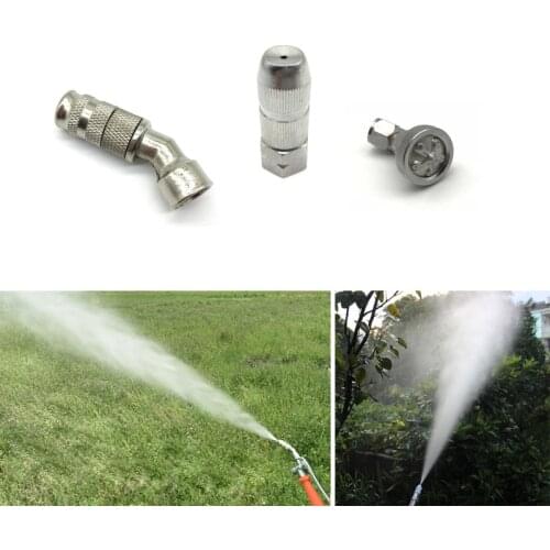 Adjustable Misting Nozzle Garden Agricultural Sprayer Nozzle High Pressure Water Irrigation Sprinkler Fittings Accessories