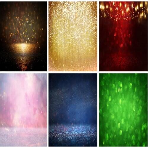 SHUOZHIKE Vinyl Custom Photography Backdrops Prop Glitter Facula Light Spot Theme Photography Background 21318GBT-04