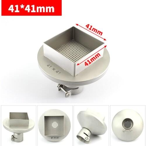 BGA Nozzle 41mm x 41mm Heat Gun Nozzles Heat Air Gun Solder Kit For 850 Hot Air Soldering Accessories Welding Nozzles