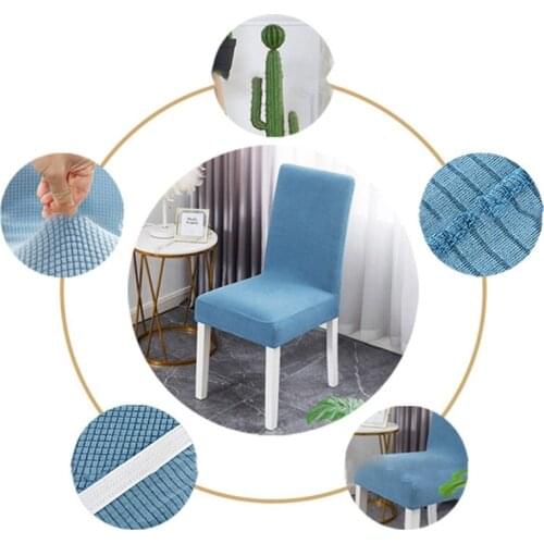 Modern Nordic Home Dining Room Chair Covers Stretch Chair Slipcovers Protector