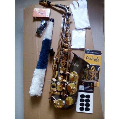 U S A Alto Saxophone SA-710 Eb Tune Matte Brass Body Gold Key Music Instrument E-Fat Sax With Case Mouthpiece Free