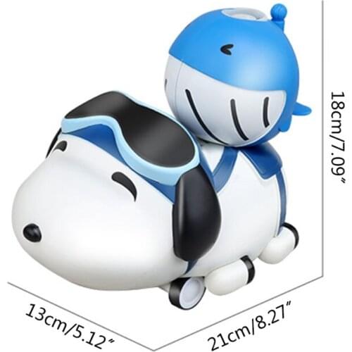 K5DD Remote Control Car Dog Bubble Machine Water Bubble Kids Toy Family Activities