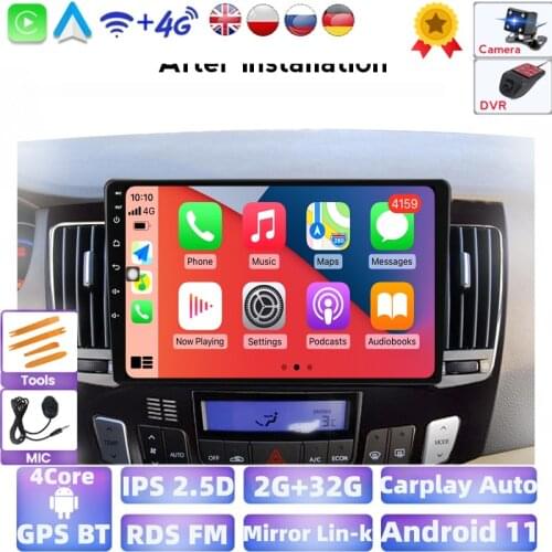 9inch Android 10.0 Car Multimedia Device For Hyundai Sonata NF 2009 Video Player GPS Navigation Stereo Radio 2 Din Head Unit