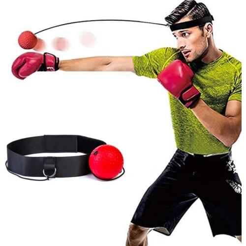 Boxing Reflex Speed Punch Ball MMA Sanda Boxer Raising Reaction Force Hand Eye Training Set Stress Gym Boxing Muay Thai Exercise