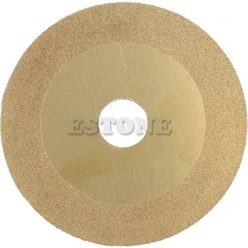 100mm 4" Diamond Coated Cutting Disc Flat Wheel Blade Grinding Glass Stone Tiles