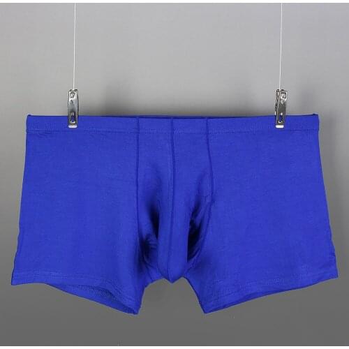 Men Underwear Boxer Modal Cuecas Boxers Mens Shorts Underwear Low Waist U Convex Pouch Elephant Nose Breathable Underpants