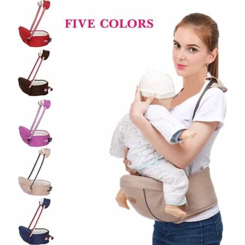 Breathable Baby Carrier Hipseat 2-18 Months Baby Sling Waist Stool Walkers Hold Waist Belt Kangaroo Belt Kids Infant Hip Seat