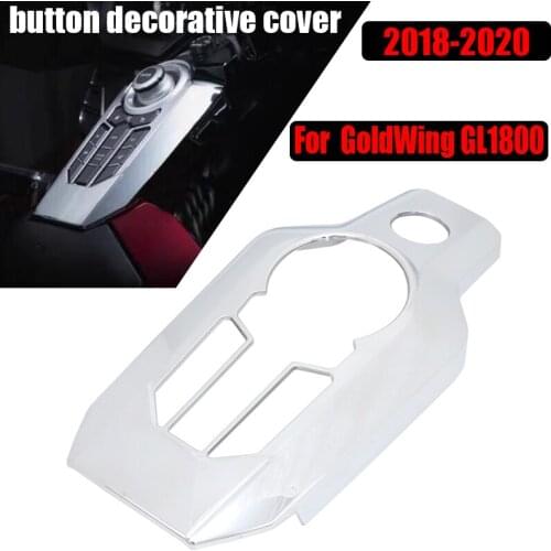For HONDA Golden Wing GL1800 2018 2019 2020 Chrome Motorcycle Switch Panel Cover