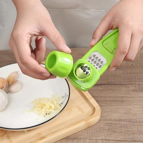 Grind Garlic Tools Grater Grinder Planer Useful Slicer Cutter Cooking Tool Kitchen Garlic Peeler Functional Ginger Accessories