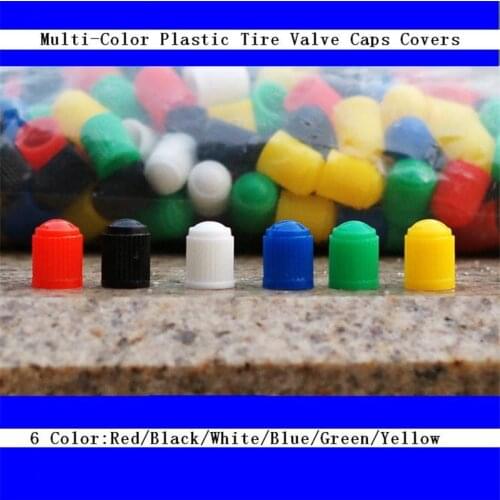 Vehicles Universal Use Car Tire Valve Caps Anti-Air-Leakage Covers Automobiles Motorcycles Buses Trucks Racing Cycles