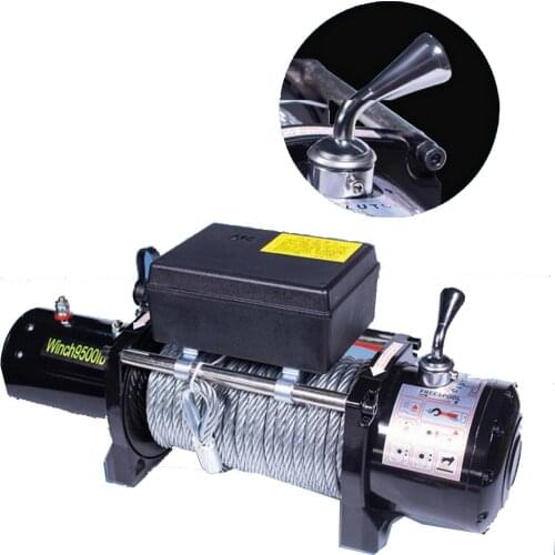 12V Remote Control Auto Off-road Vehicle Self-rescue Winch 4000 LBS Electric Recovery ATV Trailer Truck Car DC CN Factory