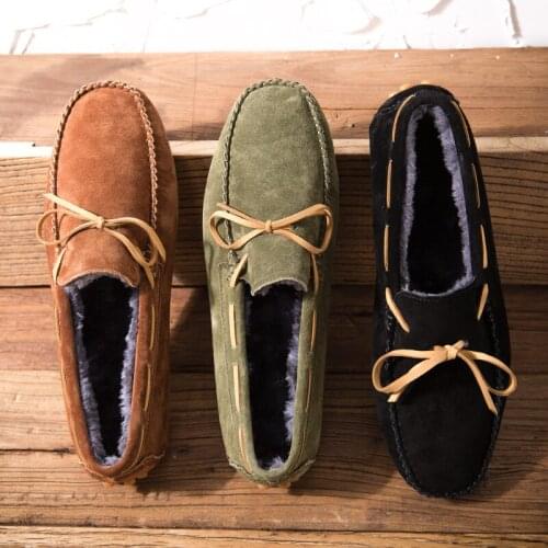 2020 winter Fashion Mens Loafers shoes Slip-On Leather Men sneakers tassel suede Leather Shoes Men Flats zapatos de hombre