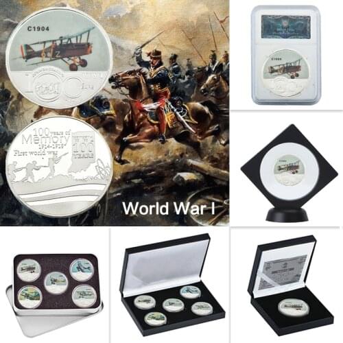 100th Anniversary of World War 1 Silver Collectible Coins Set German Military Commemorative Coin Souvenir Gift
