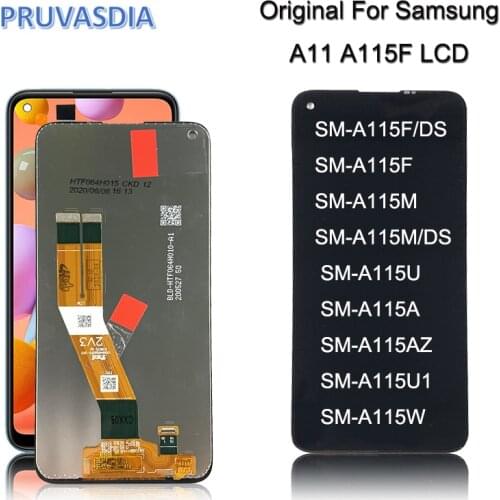 6.4'' Original A11 Lcd For Samsung Galaxy A11 LCD Display Touch Screen Assembly For Samsung A115F A115F/DS Frame Display