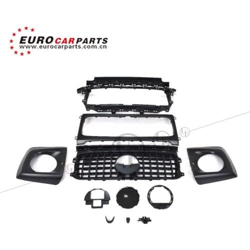 2020 G class w463A w464 G500 to G63 front grille and headlamp cover for w463A w464 G500 G63 grille and headlights cover