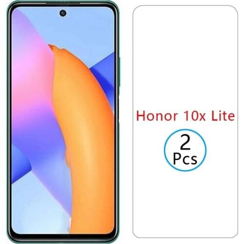 10pcs Transparent Tempered Glass For Honor 10X Lite Screen Protector for honor 10 x x10 lite 6.67'' safety protective glass film