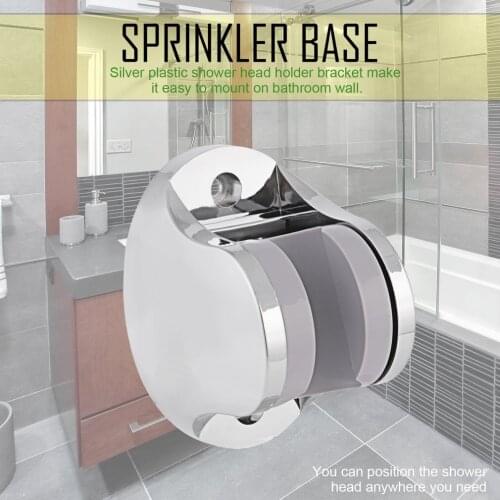 Handheld Shower Spray Head Holder Bracket Bathroom Wall Mount Adjustable WXV Sale