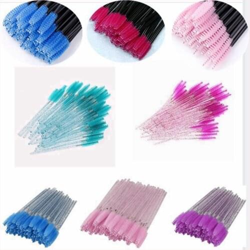 5/10/50pcs Disposable Eyelash Brush Eyebrow Mascara Applicator Brushes Eyelash Extension Cosmetics Makeup Tool Eye Lash Brush