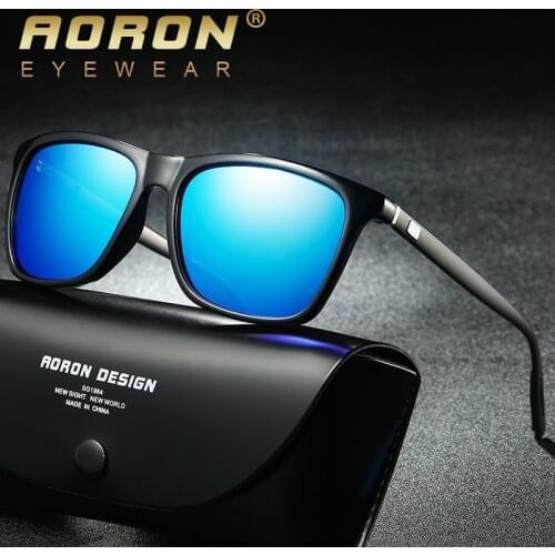 Brand Unisex Retro Aluminum+TR90 Sunglasses Polarized Lens Vintage Eyewear Accessories Sun Glasses For Men Women Mirror Sunglass