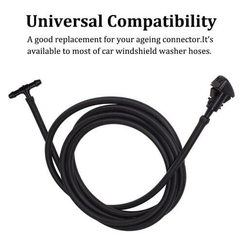 Tube Connectors Car Fluid Pump Water Hose Connectors Windshield Nozzles Hose Connector Joints Splitter Pipe Fittings