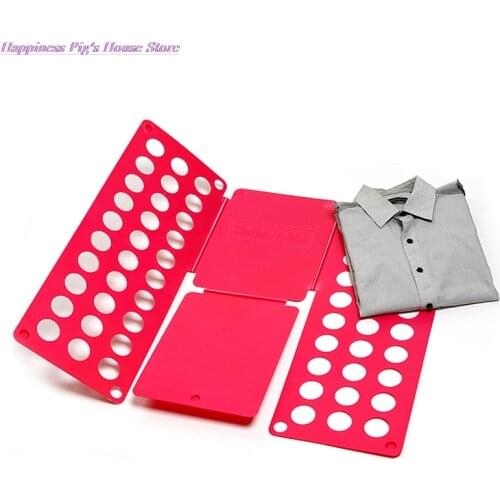 1PC Multifuncitonal Convenient Clothes Folding Board Save Time Magic Fast Speed T-Shirt Clothes Fold Organize Save Space