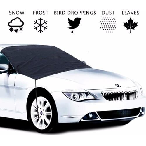 1pc Universal Car Windshield Covers Summer Sun UV Rain Shade Cover Winter Snow Ice Dust Guard Winter Protector Car Accessories