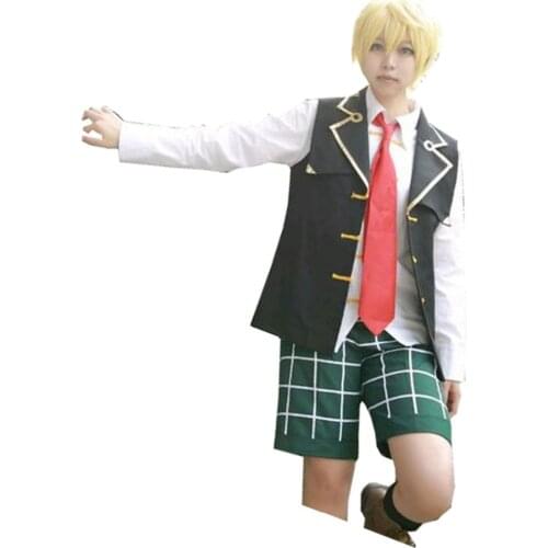 2017 Halloween Christmas Fancy Party Japanese Anime Pandora Hearts Cosplay Clothes Oz.Vessalius Costumes Shirt Vest Pants