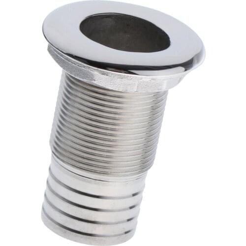 316 Stainless Boat Thru Hull Fitting for Boat Yacht Hardware Accs 1/4"