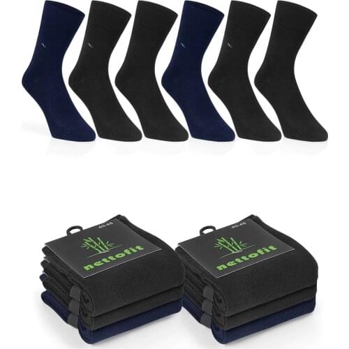 6 PCs Men 'S Seamless Bamboo Socks 4 Seasonal Socket Socks Male Gift Wife Husband Father Lovers Socks Set Quality