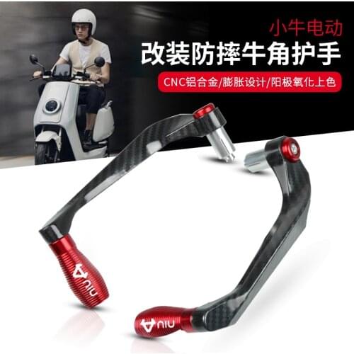 Cnc Aluminum Handlebar Grips Handle Guard Bow for Niu N1 N1s u + U1 m + Ngt