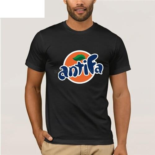 Antifa T Shirt Antifa T-Shirt Print Men Tee Shirt Short Sleeves Funny Oversized Casual Cotton Tshirt