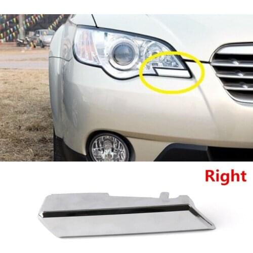 Car Headlight Water Spray Nozzle Cover head light lamp Washer Nozzle Cap for Subaru Legacy Outback