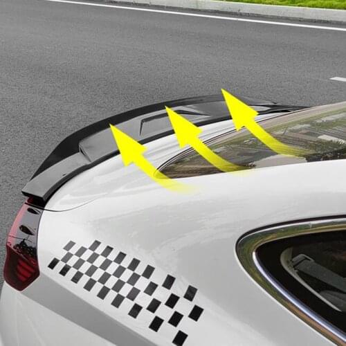 CEYUSOT FOR Hyundai NEW Sonata GT Spoiler ABS Material Car Trunk Rear Lip WING Tail FIN Decoration Accessories Sonata 10 2019-20