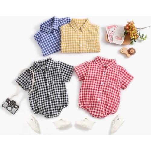iEFiEL Bodysuit With Short Sleeves For Babies