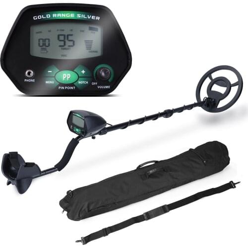 MD-3040 250mm Waterproof Search Coil Metal Detector Easy Installation High Sensitivity Metal Detecting Tool LCD Display Screen