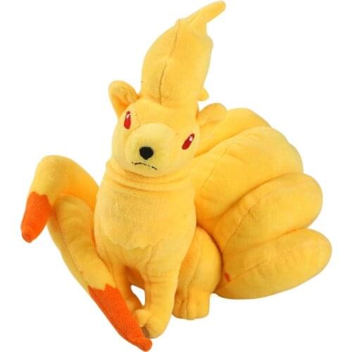 New Pokemon Ninetales Collectible plush doll kawaii birthday gift childrens toy home decoration scenery decoration