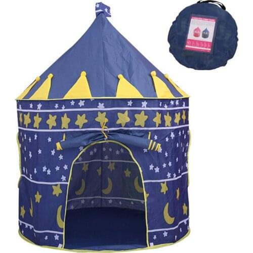 Portable Foldable Children Kids Game Play Tent Ball Pool Indoor Yurt Castle Playhouse Toy Kids Play Tent Polyester Kids Playhous