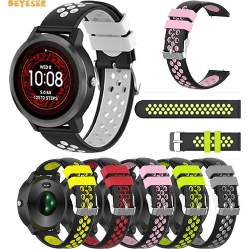 20MM Silicone WatchBand For Garmin Vivoactive 3/Music Smartwatch Band Watch Strap Bracelet Replacement Wristband Accessories